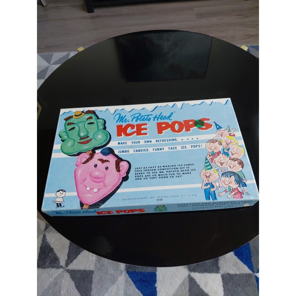 Vintage Hasbro Mr Potato Head Ice Pops in original box Perfect Condition